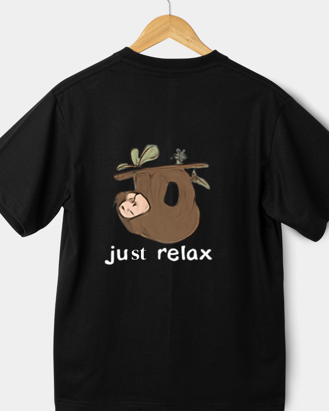 "Just Relax Sloth Tee"