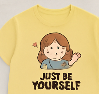 "Just Be Yourself Tee"